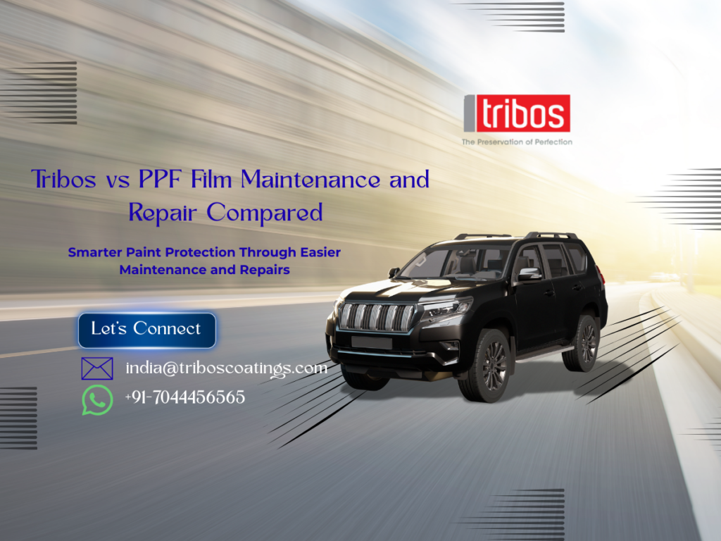 Tribos vs PPF Film Maintenance and Repair Compared