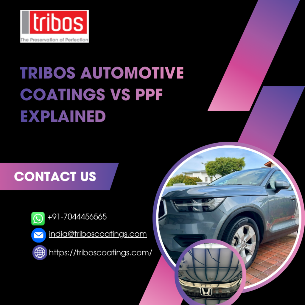 Tribos Automotive Coatings vs PPF Explained