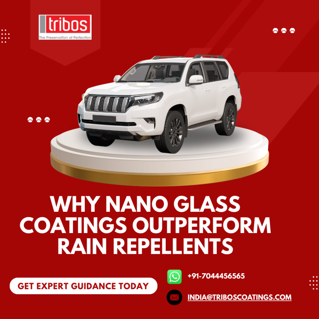 Nano Glass Coatings Outperform Rain Repellents