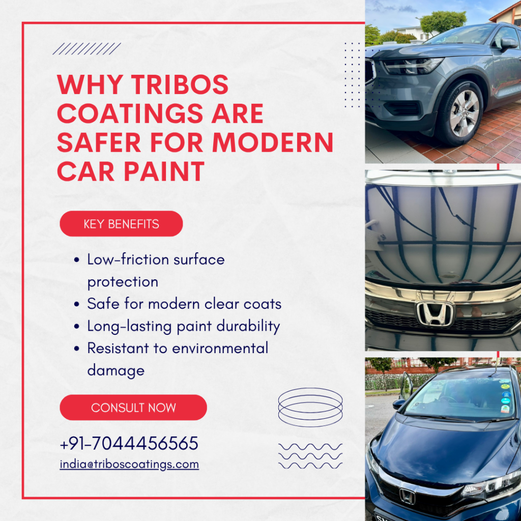 Why Tribos Coatings Are Safer for Modern Car Paint