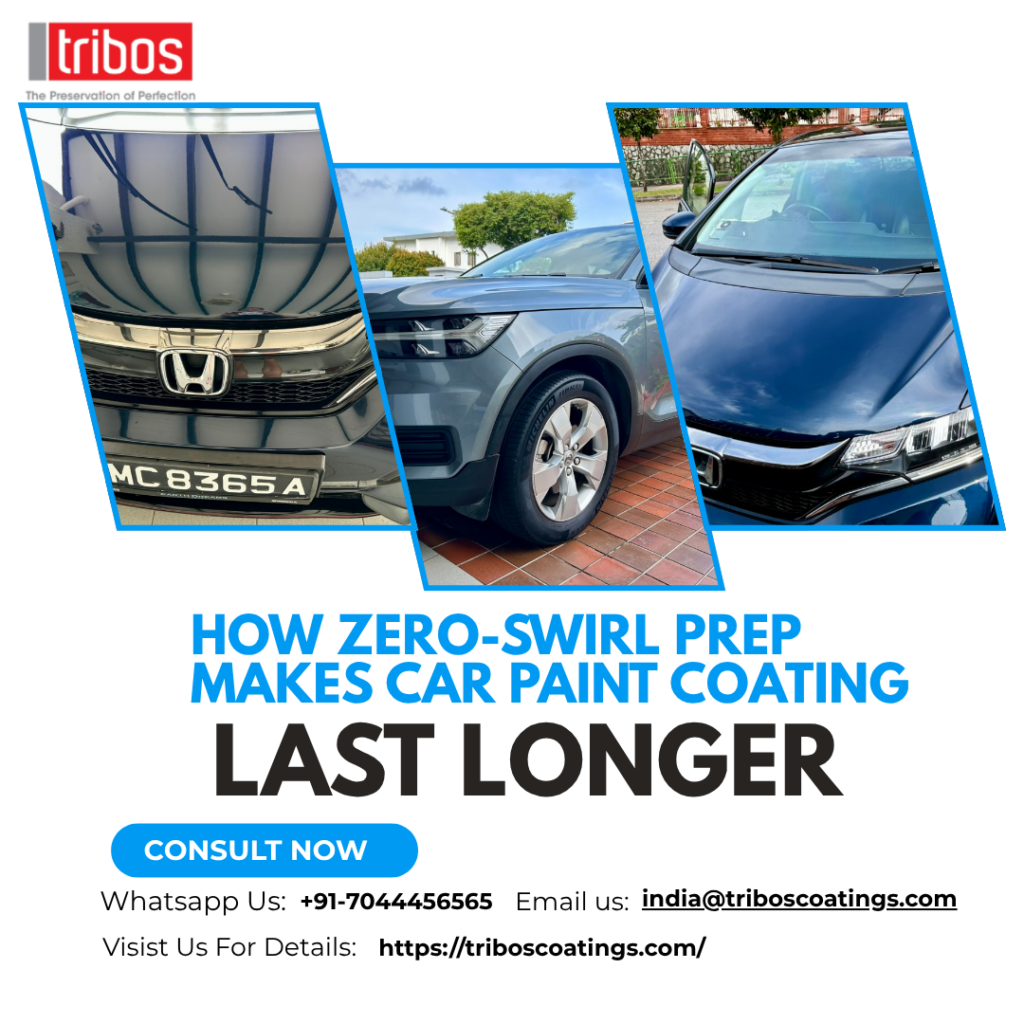 How Zero-Swirl Prep Makes Car Paint Coating Last Longer