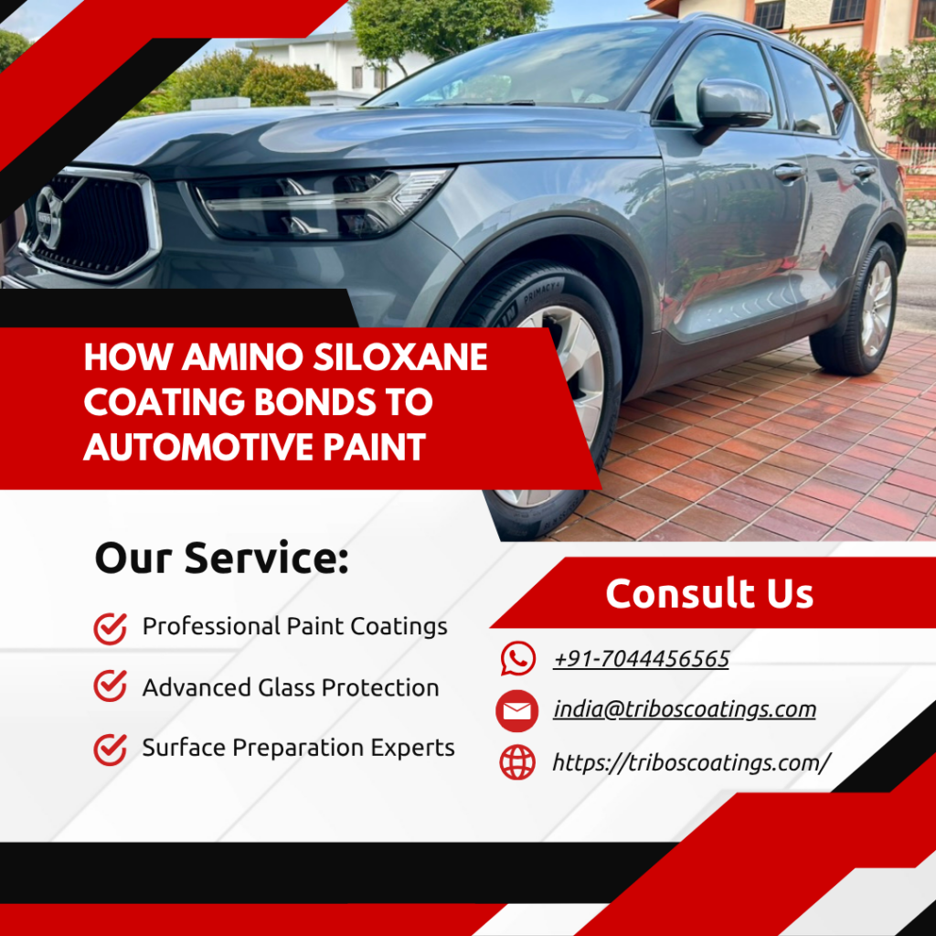 How Amino Siloxane Coating Bonds to Automotive Paint
