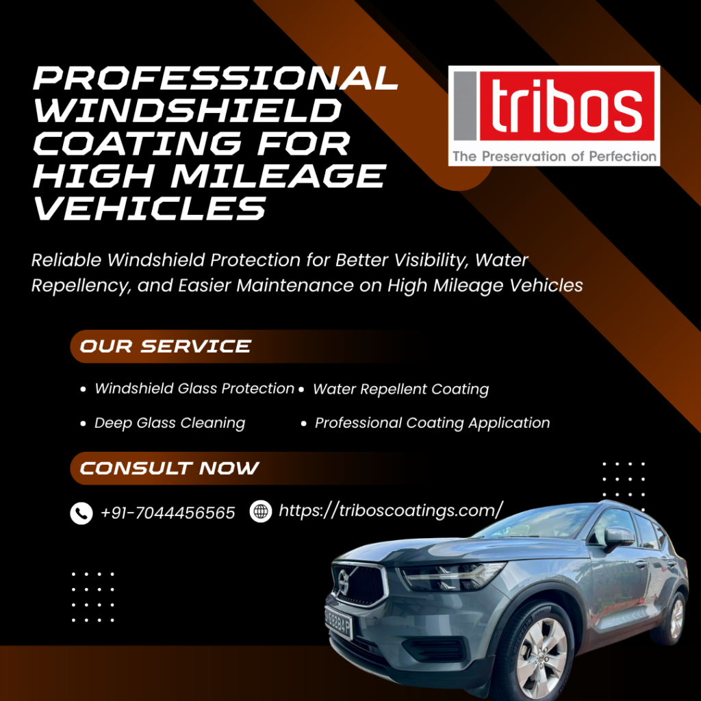 Professional Windshield Coating for High Mileage Vehicles